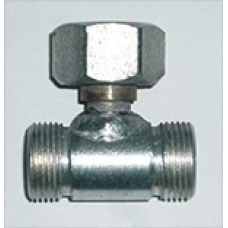 Штуцер з“єднувальний рукава ВД 24х24х24 трійник з гайкою