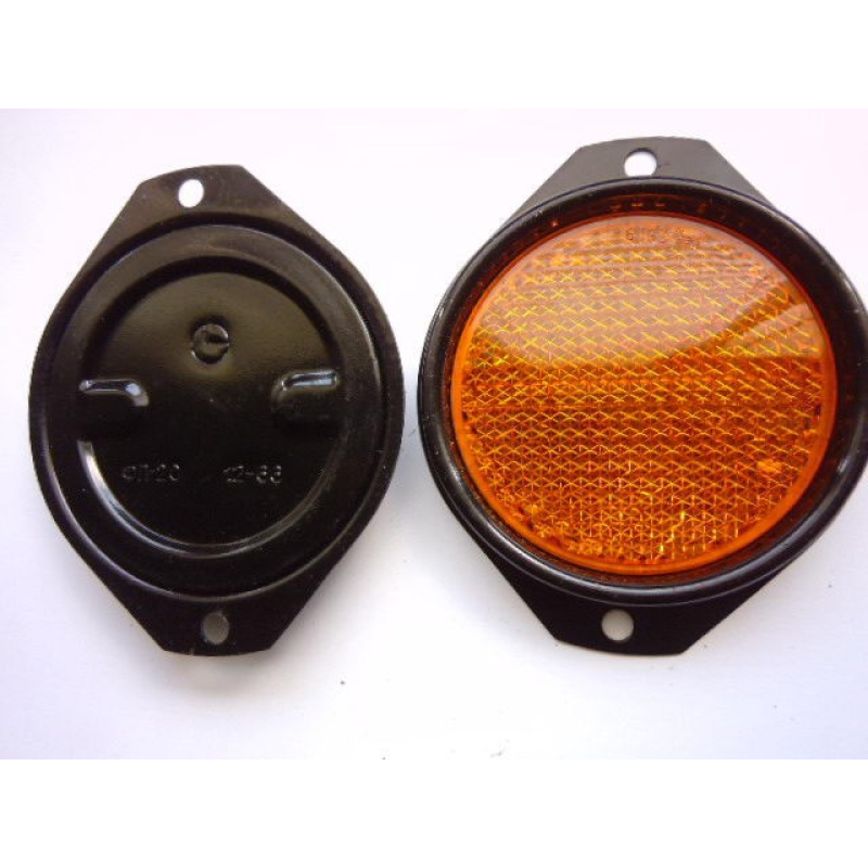 Світловідбивач круглий (помаранчевий)