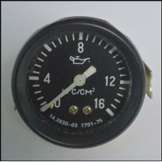 Покажчик тиску масла 16ат МД225-3810500