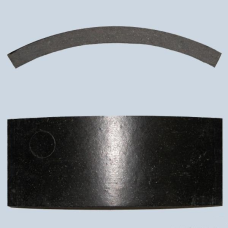 Накладка колодки гальма Т-150К (чорна) 125.38.102