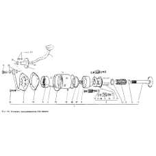 Ходоуменьшитель Т25-1900010 (Т-40, Д-144) в зборі