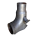 Труба вихлопна (коліно) двигуна СМД-60 Т-150 72-07002.00
