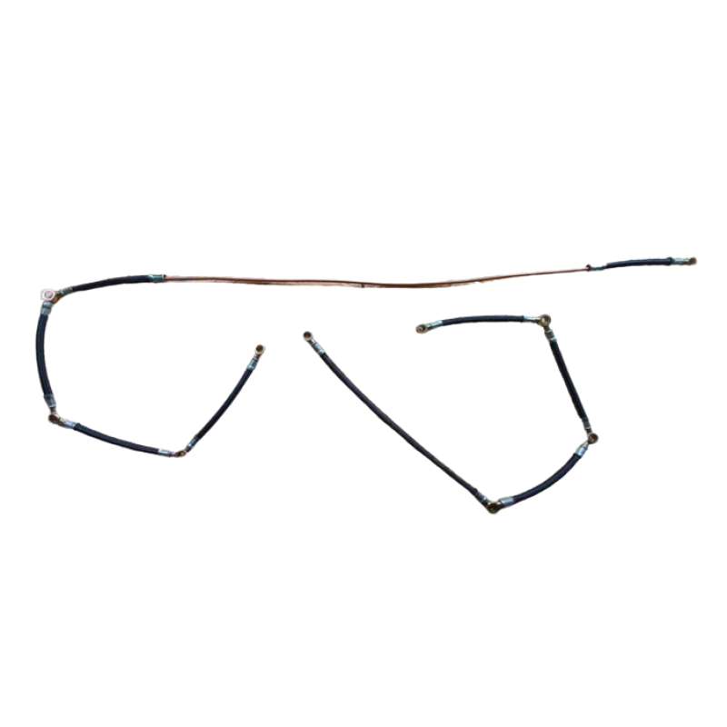 Трубка дренажна форсунок (зворотна) КАМАЗ 740-1104346/70 комплект (права + ліва) з/о