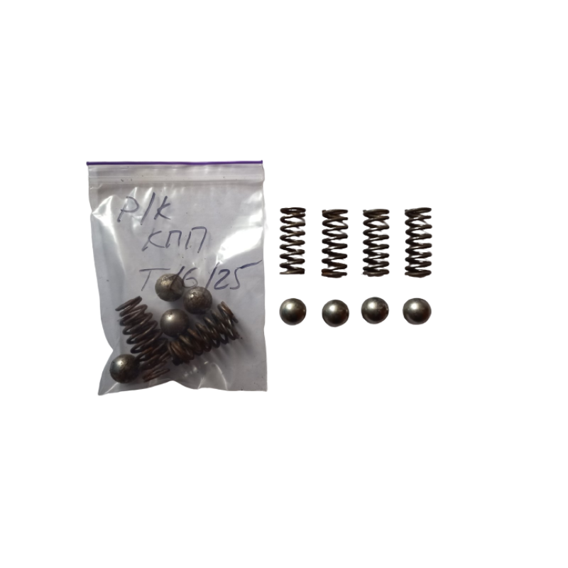 Ремкомплект КПП Т-16 (4 кульки + 4 пружні ланки)
