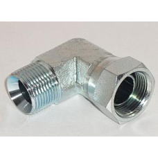 Штуцер з“єднувальний рукава ВД 32х32 кутовий з гайкою