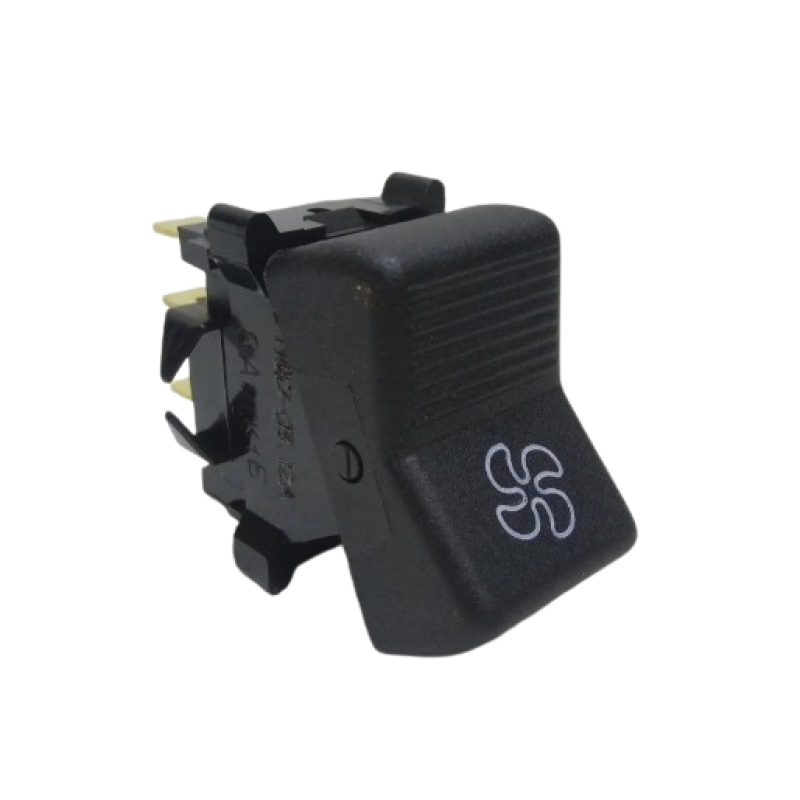 Перемикач вентилятора клавішний (3 положення 3 контакти) П147-03.12