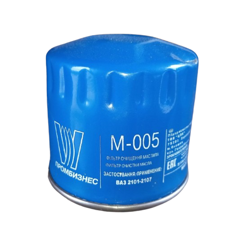 Фільтр оливний М-005 ВАЗ 2101-07 УАЗ М-2141 (пр-во Промбізнес, Херсон)