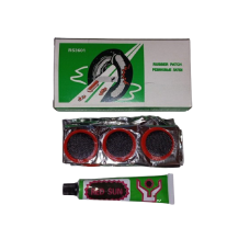 Гумові латки для ремонту камер + клей d=23 мм RS3601