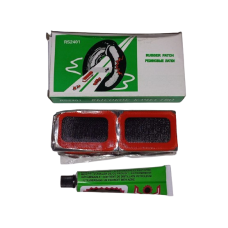 Гумові латки для ремонту камер + клей 40х22мм RS2401