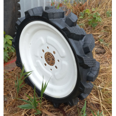 Колесо 4.00-10 безповітряне, безкамерне для мотоблока, культиватора, сільгосптехніки