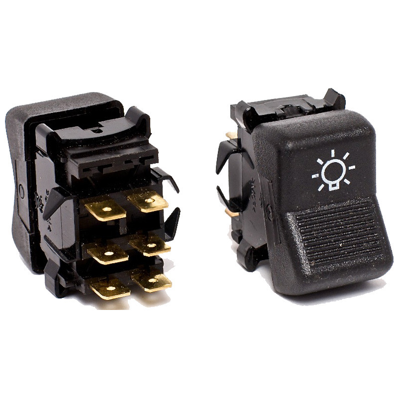 Переключатель габарита клавишный (3 положения) МТЗ П147М-04.29