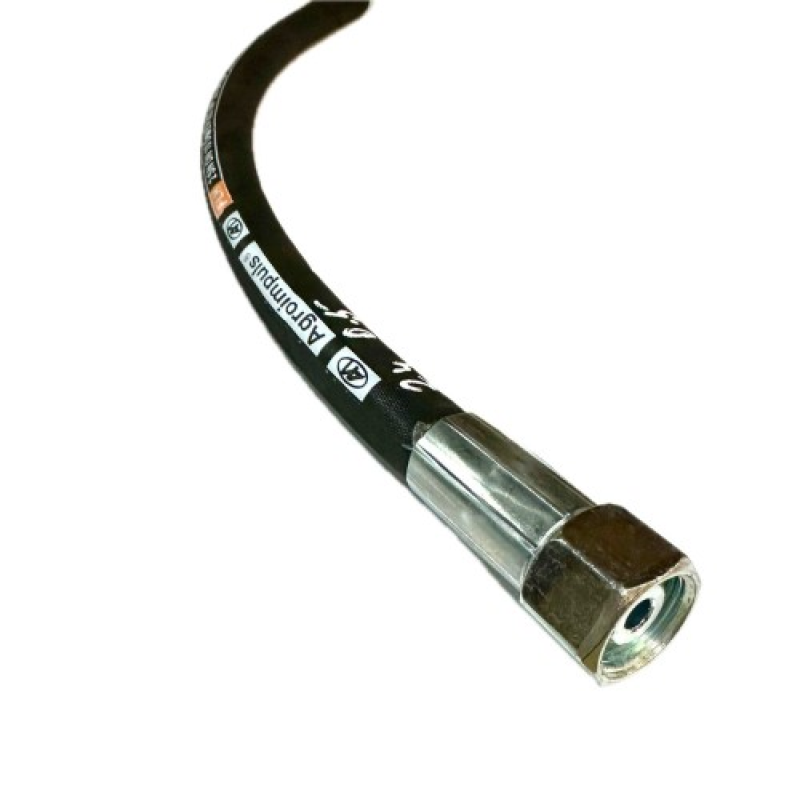 Рукав високого тиску (РВД) гайка під ключ 24 L = 0,6 (2 SN)