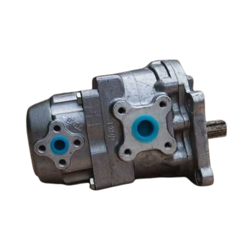 Подвійний шестеренний насос НШ-32-10 (лівий)