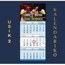 Календар квартальний на 2026 рік “Олександр Усик“-02