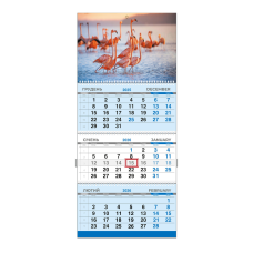 Календар квартальний на 2026 рік “У світі тварин“-02