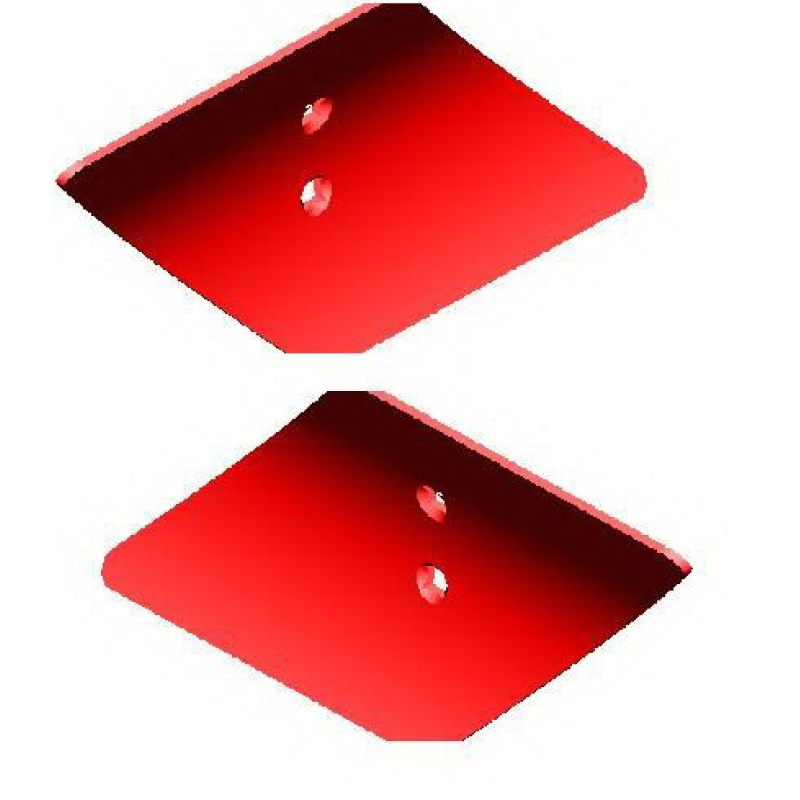 Отвальчик підгортальника КРН лівий+правий Н 082.23.401(01)