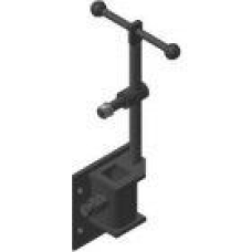 Регулювальний механізм переднього колеса плуга ПЛН в зборі