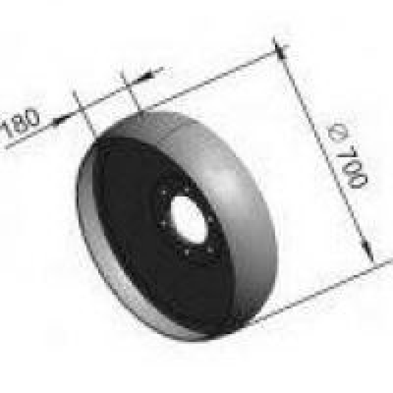 Обід опорного колеса Н047.06.100 (ПЛН-3-35)
